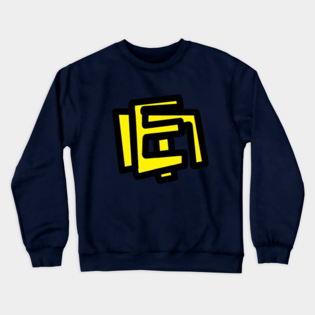 Em's Superhero Logo Crewneck Sweatshirt by jimmygatti